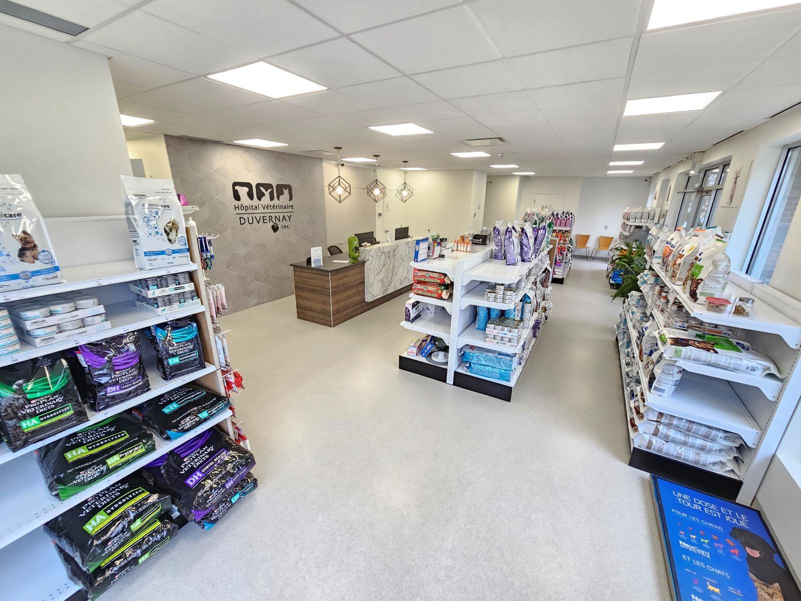 La boutique de l’Hôpital Vétérinaire Duvernay
