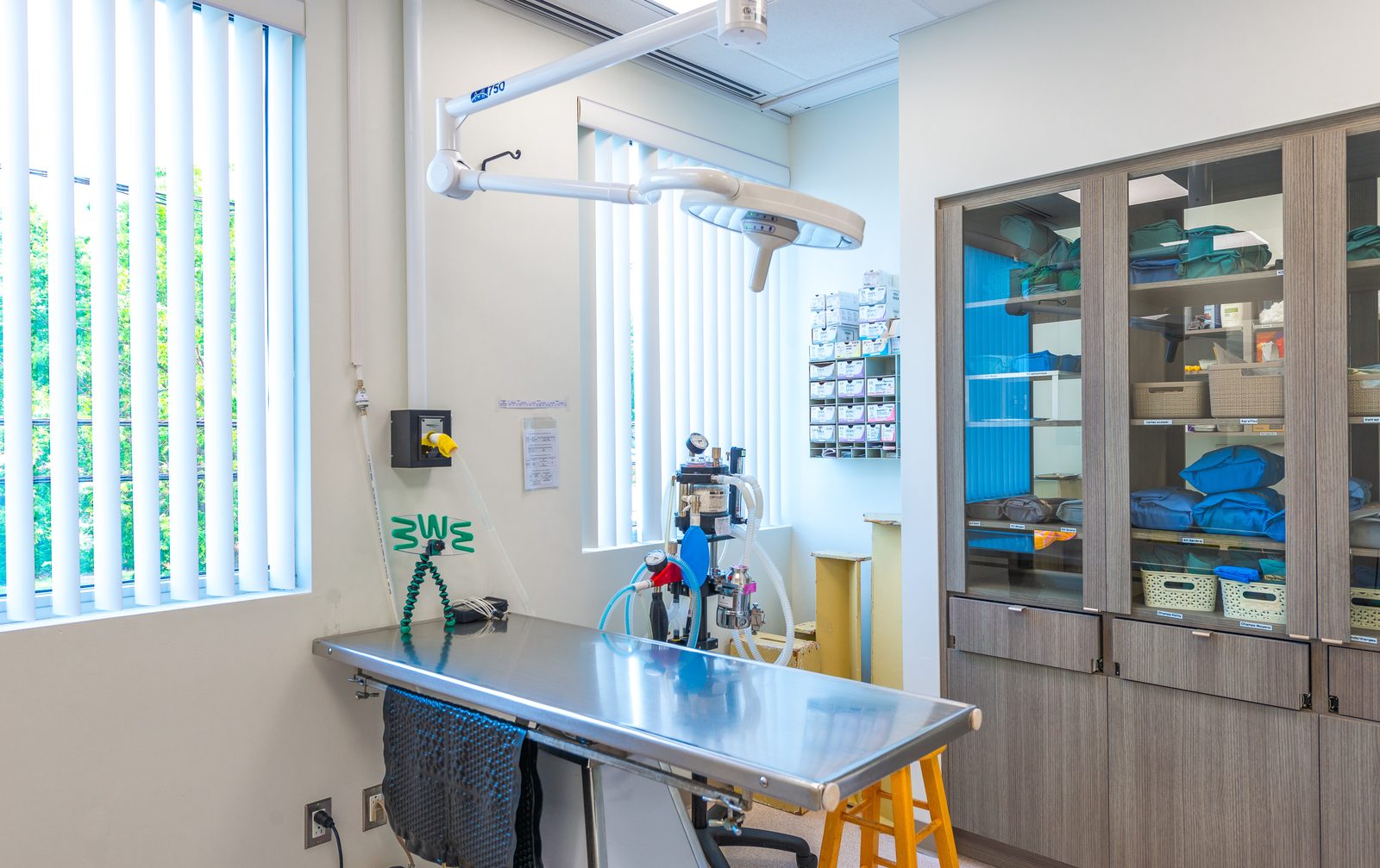Salle de chirurgie — Hôpital Vétérinaire Duvernay
